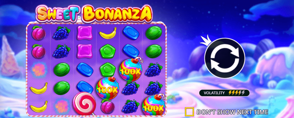 γλυκό τυχερό παιχνίδι μπονάνζα